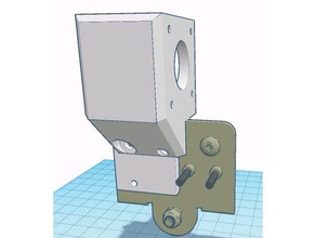 cr-10 direct drive - sturdified 3d printer parts extruder 3d print model - Mito3D