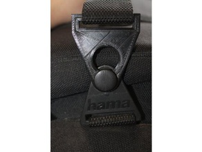 replacment clip hama camera pouch replacement parts 3d print model - Mito3D