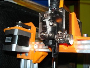 mount extruder motor titan mk8 3d printer extruders 3d print model - Mito3D