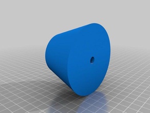 cone de filamentos spool Impressora 3d acessórios 3d print model - Mito3D