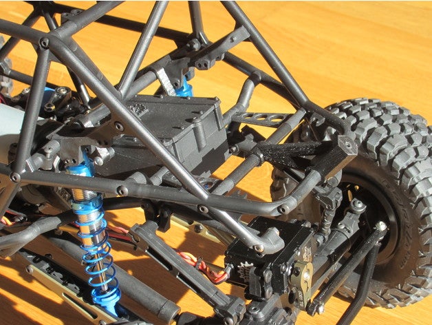 eksenel rr10 bombacı lastik mount rearsteer yedek r c araçlar 3D print model - Mito3D