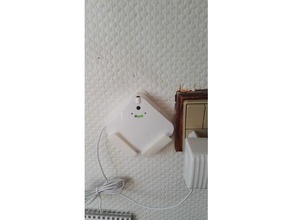 airpatrol wall holder heat pump organization 3d print model - Mito3D