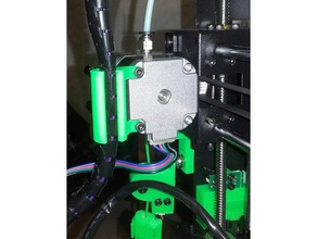 anycubic i3 mega z - suporte do cabo Impressora 3d de peças 3d print model - Mito3D