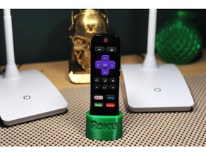roku tv remote tenedor del soporte organización 3d print model - Mito3D