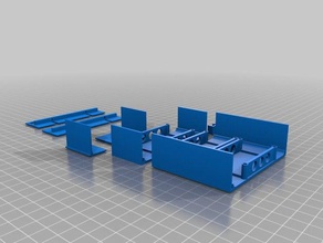 caso 8x8 a matrice di led l'elettronica 3d print model - Mito3D