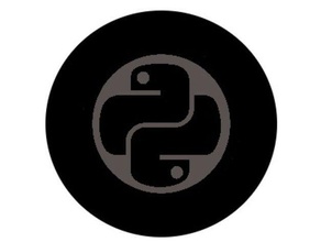 nagy moneda -o - contacto python edición monedas & insignias geek 3d print model - Mito3D