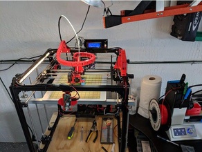 flsun extruder cable chain 3d printer parts 3d print model - Mito3D
