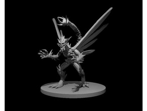 bone devil games abyss d&d demon dnd dungeons & dragons fiend hell monsters 3d print model - Mito3D
