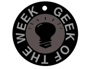 geek prix de la semaine génériques pièces et badges awards porte-clés médaille d' 3d print model - Mito3D