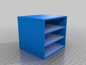 caixa do organizador organização a o 3d print model - Mito3D