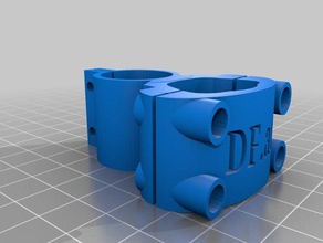 xp deus halterung tools metalldetektor metallsonde 3d print model - Mito3D