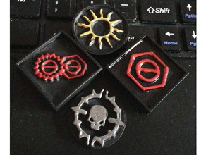 shadespire tokens toy & game accessories 3d print model - Mito3D