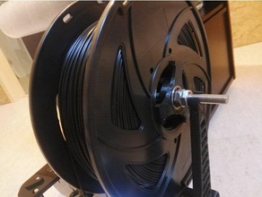 filament spool adapter 57mm 3d printer accessories 3d print model - Mito3D