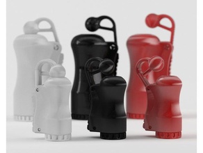 salt pepper spice junior kitchen & dining dispenser shakers shaker storage 3d print model - Mito3D