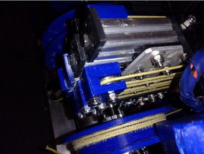 rev pulley case 3d printing ftc linear slide robotics tinkercad 3d print model - Mito3D