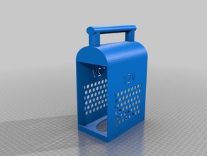 fuente de alimentación atx caja la electrónica 3d print model - Mito3D
