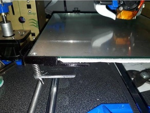 suporte verre et isolant despeje iluminado chauffant anet a8 Impressora 3d acessórios 3d print model - Mito3D