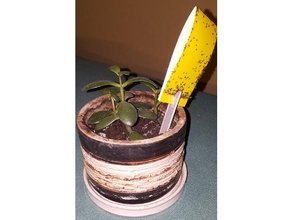 stand giallo appiccicoso insetti trappole all'aperto e giardino fiori insetto la pianta trappola 3d print model - Mito3D