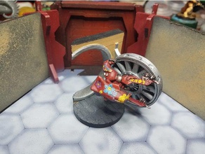 sonsuzluk 40mm kasa kapısı Bankası oyunlar 28 mm sonsuz oyun minyatür wargaming 3d print model - Mito3D