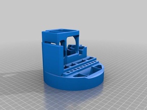 ronda de la impresora 3d soporte herramienta v3 Impresora accesorios emotiontech microdelta renovación 3d print model - Mito3D