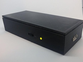 casella di controllo remoto pirotecnica hobby box piro 3d print model - Mito3D