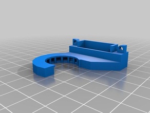 fan nozle cr-10s open front 3d printer parts 3d print model - Mito3D