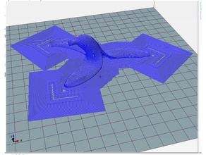 fixateur Stücke plateau 3d-drucken coller abs colle Fixierung der Platte 3d print model - Mito3D