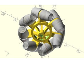 mecanum wheel dagu sparkfun dfrobotics cherokey robotics 3d print model - Mito3D