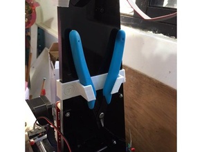 plier holder anet a8 3d printer accessories 3d print model - Mito3D