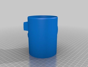 t-cup coffee cup 3d print model - Mito3D