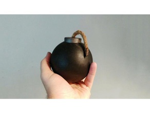 zelda style bombe accessoires de jeu la grenade prop du vidéo 3d print model - Mito3D
