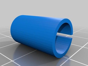 hipercubo eje x inserte la varilla de 8mm Impresora 3d las piezas impresora 3d print model - Mito3D
