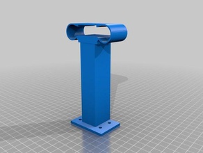 cr-10 leg vibration damper 3d printing 3d print model - Mito3D