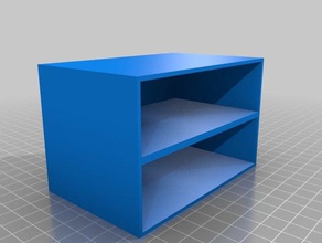 2 bin storage container containers 3d print model - Mito3D