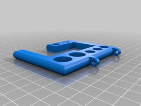 estintore staffa utensili & caselle titolare 3d print model - Mito3D