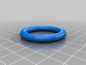 curtain ring household supplies 3d print model - Mito3D