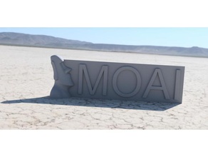 peopoly moai-label 3d-drucken 3d print model - Mito3D