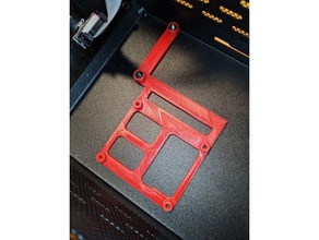 shorter z axis - 6mm mosfet mounting bracket monoprice maker select v21 cocoon create wanhao i3 3d printer parts 3d print model - Mito3D