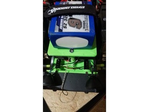 axial scx 10 servo guincho montagem de bateria combinação r c veículos scx10 scx-10 3d print model - Mito3D