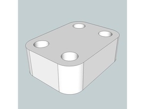 cinturón de espaciador distancer anet a6 Impresora 3d accesorios actualización la correa 3d print model - Mito3D