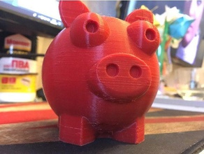 piggy bank toy & game accessories 3d print model - Mito3D