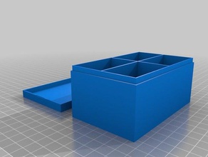 box cover division - parametrisable household openscad 3d print model - Mito3D