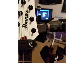 cuerda de guitarra enrollador la música el taladro broca del eléctrica cadena herramienta 3d print model - Mito3D