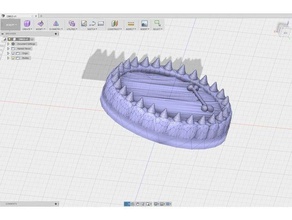 t-rex da base de dados suporte brinquedos & games 3d print model - Mito3D