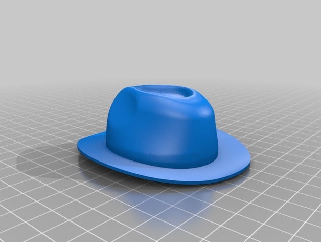 dentado fedora esculturas 3D print model - Mito3D