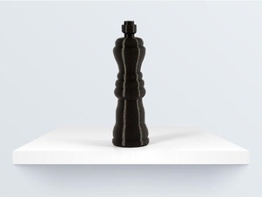 king chess 3d print model - Mito3D