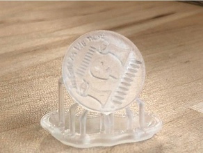 golem coin 3d printing lord rings random 3d print model - Mito3D