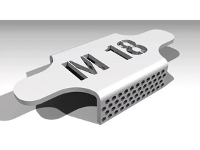 xray m18 soporte de coche hobby 3d print model - Mito3D