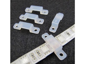 fixer clip-led-Streifen Teile led-Streifen 3d print model - Mito3D