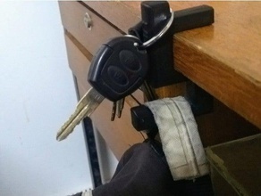 table crochet de sac à dos la clé porte-outils & boîtes un trousseau clés 3d print model - Mito3D